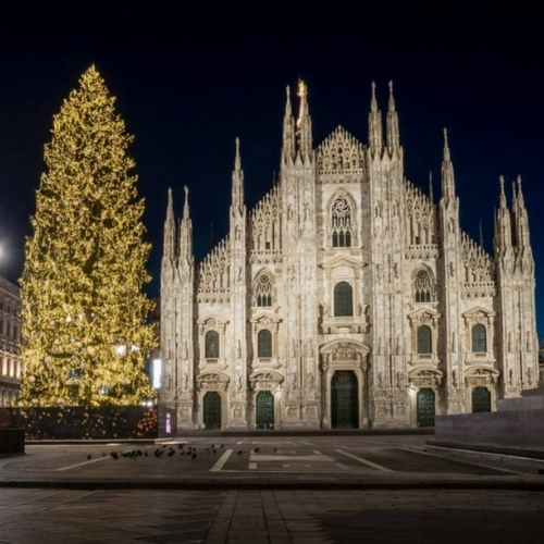 Milano, nezapomenutelný předvánoční čas v Itálii